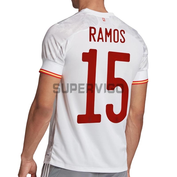 Ramos 15 Spain Soccer Jersey Away 2020