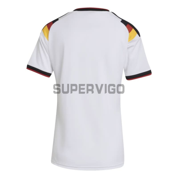Camiseta Alemania Primera Equipación Mundial 2026 Blanco Mujer