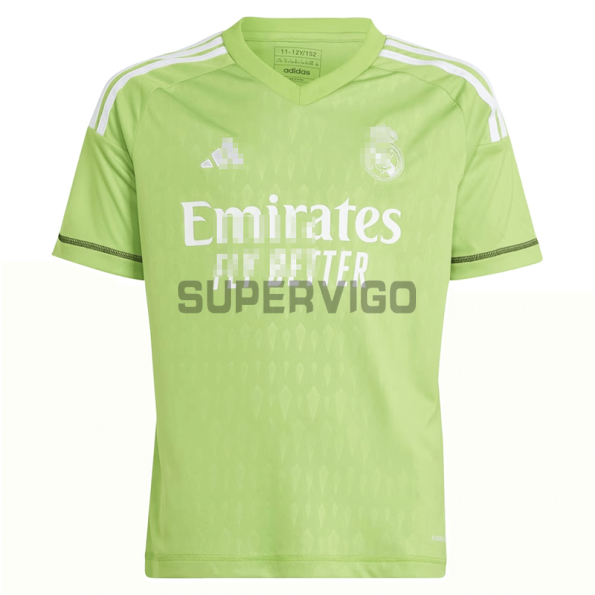 Camiseta + short Real madrid - Arquero niño 2023/2024 – Servicios
