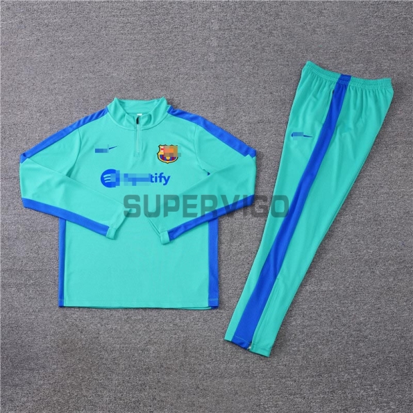 Training Top Kit Barcelone 2023/2024 Turquoise