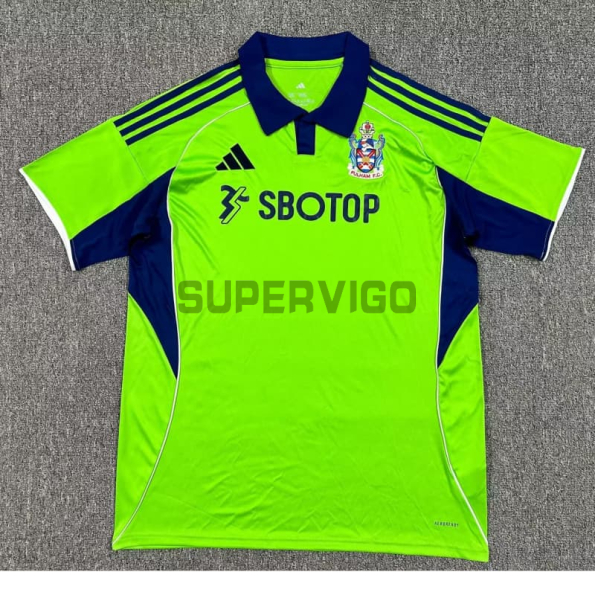 Camiseta Fulham F.C. Segunda Equipación 2025/2026 Verde
