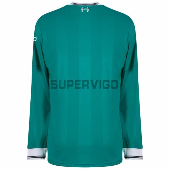 Camiseta Liverpool 2025/2026 Tercera Equipación ML Verde