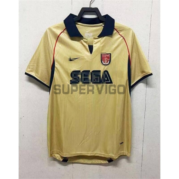 Camiseta Arsenal Segunda Equipación Retro 2001/02