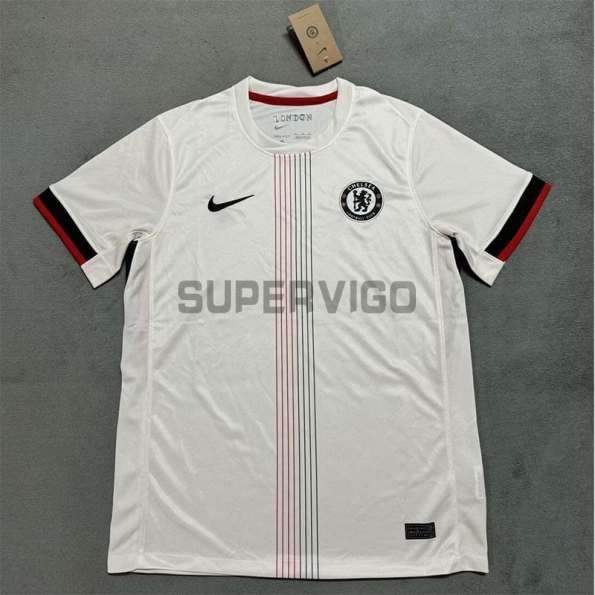 Camiseta Chelsea Segunda Equipación 2025/2026 Blanco