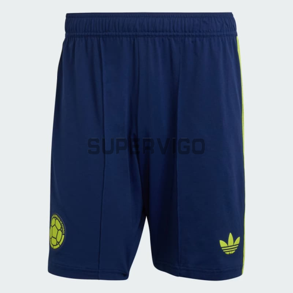 Camiseta Colombia Segunda Equipación Mundial 2026 Azul