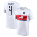 Camiseta Sergio Ramos 4 PSG 2021/2022 Blanco