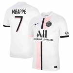 Maillot Mbappé 7 PSG 2021/2022 Extérieur