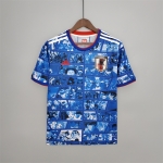 Japan Special Edition Soccer Jersey Blue 2021/2022
