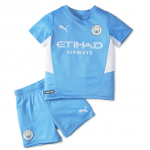 Manchester City Kid's Soccer Jersey Home Kit 2021/2022