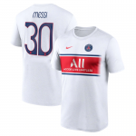 Camiseta MESSI 30 PSG 2021/2022 Blanco