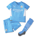 Manchester City Kid's Soccer Jersey Home Kit 2021/2022
