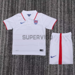 Camiseta EE.UU. Primera Equipación Retro 2014 Blanco Niño Kit