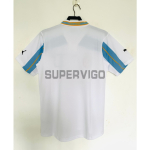 Camiseta Lazio Segunda Equipación Retro 2000/2001 Blanco/Azul