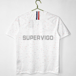 Camiseta Francia Segunda Equipación Retro 2018 Blanco