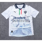 Camiseta Monterrey Segunda Equipación 2025/2026 Club World Cup Blanco (EDICIÓN JUGADOR)