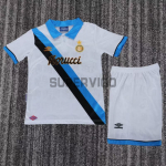 Camiseta Inter de Milan Segunda Equipación Retro 1994/95 Blanco/Azul Niño Kit
