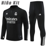 Training Top Kit Real Madrid 2023/2024 Enfant Noir