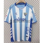 Camiseta Málaga CF Primera Equipación 2025/2026 Azul/Blanco con Parche La Liga
