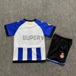 Camiseta Espanyol Primera Equipación 2026/2027 Azul/Blanco Niño Kit con Parche La Liga