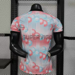 Camiseta Bélgica Segunda Equipación 2026 Rosa/Azul Claro (EDICIÓN JUGADOR)