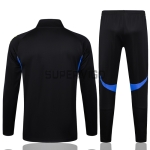 Chandal Manchester United 2025/2026 Negro con Escudo Verde