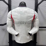 Camiseta Inglaterra Primera Equipación Mundial 2026 ML Blanco (EDICIÓN JUGADOR)