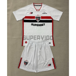 Camiseta São Paulo Primera Equipación 2026/2027 Blanco Niño Kit