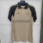 Polo Flamengo 2026/2027 Amarillo Claro/Marrón