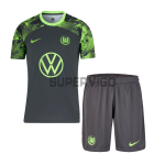 Camiseta VfL Wolfsburgo Segunda Equipación 2023/2024 Niño Kit
