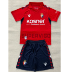 Camiseta Osasuna Primera Equipación 2025/2026 Rojo Niño Kit