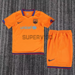 Camiseta Barcelona Segunda Equipación Retro 2006/2007 Naranja Niño Kit