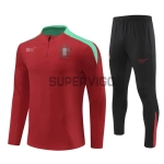 Sudadera de Entrenamiento Portugal 2024 Rojo/Verde