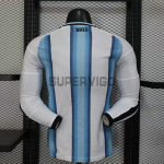 Camiseta Argentina Primera Equipación 2026 ML Azul/Blanco (EDICIÓN JUGADOR)