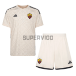 Camiseta AS Roma Segunda Equipación 2023/2024 Niño Kit
