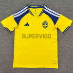 Camiseta Suecia Primera Equipación Mundial 2026 Amarillo
