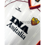 Camiseta AS Roma Segunda Equipación Retro 1999/00 ML Blanco