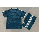 Camiseta Real Madrid Segunda Equipación 2026/2027 Verde Oscuro Niño Kit con Parche HP