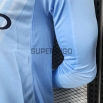Camiseta Manchester City Primera Equipación 2025/2026 Azul ML (EDICIÓN JUGADOR)