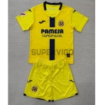 Camiseta Villarreal Primera Equipación 2025/2026 Amarillo Niño Kit con Parche La Liga
