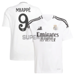 Camiseta Mbappé 9 Real Madrid Primera Equipación 2024/2025