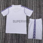 Camiseta Real Madrid Primera Equipación Retro 1988/90 Blanco Niño Kit