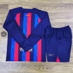 Maillot Kit Barcelone 2022 2023 Domicile Manches Longues