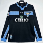 Camiseta Lazio Segunda Equipación Retro 1998/99 ML Negro