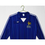 Camiseta Francia Primera Equipación Retro 1980/82 ML Azul