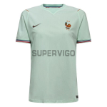 Camiseta Francia Segunda Equipación Mundial 2026 Verde Menta Mujer