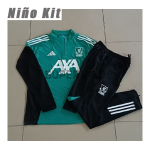Sudadera De Entrenamiento Liverpool 2025/2026 Niño Kit Verde/Negro