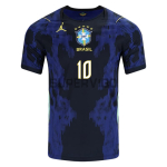Camiseta NEYMAR JR. 10 Brasil Segunda Equipación Mundial 2026 Azul