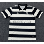 Camiseta Juventus Cuarta Equipación 2025/2026 Negro/Blanco