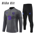 Sudadera De Entrenamiento Barcelona x Kobe Bryant 2025/2026 Niño Kit Gris