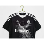 Camiseta Real Madrid Tercera Equipación Retro 2014/2015 Negro